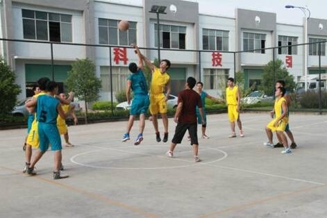 金环公司参加赣研所2014年迎“国庆”秋季职工篮球赛